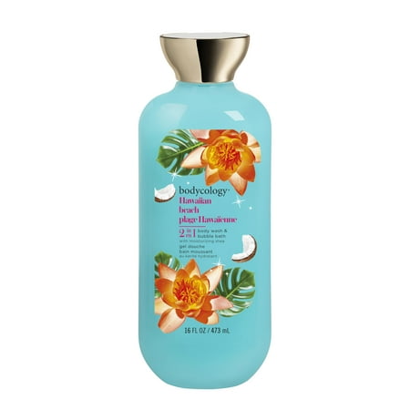 Bodycology Hawaiian Beach 2-in-1 Body Wash and Bubble Bath